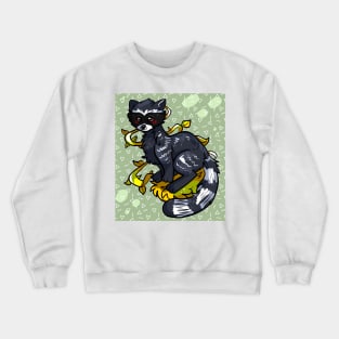 Racoon Crewneck Sweatshirt